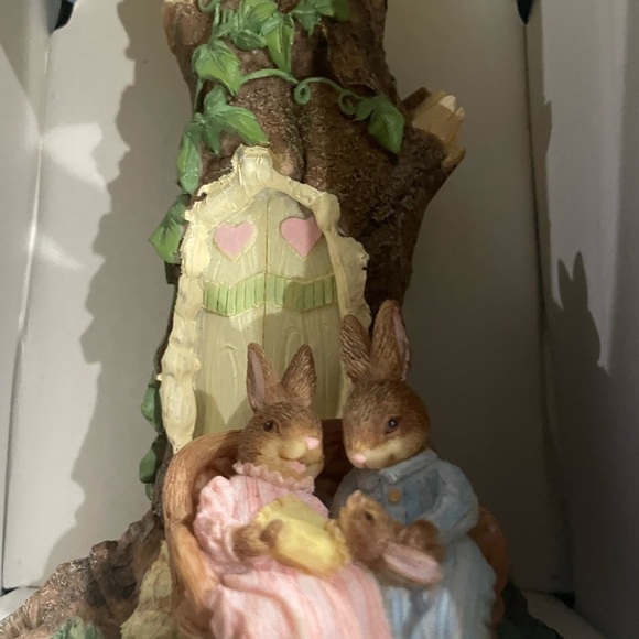 Vintage Charming Nursery Lamp with Bunny Design in box. - Picture 2 of 5